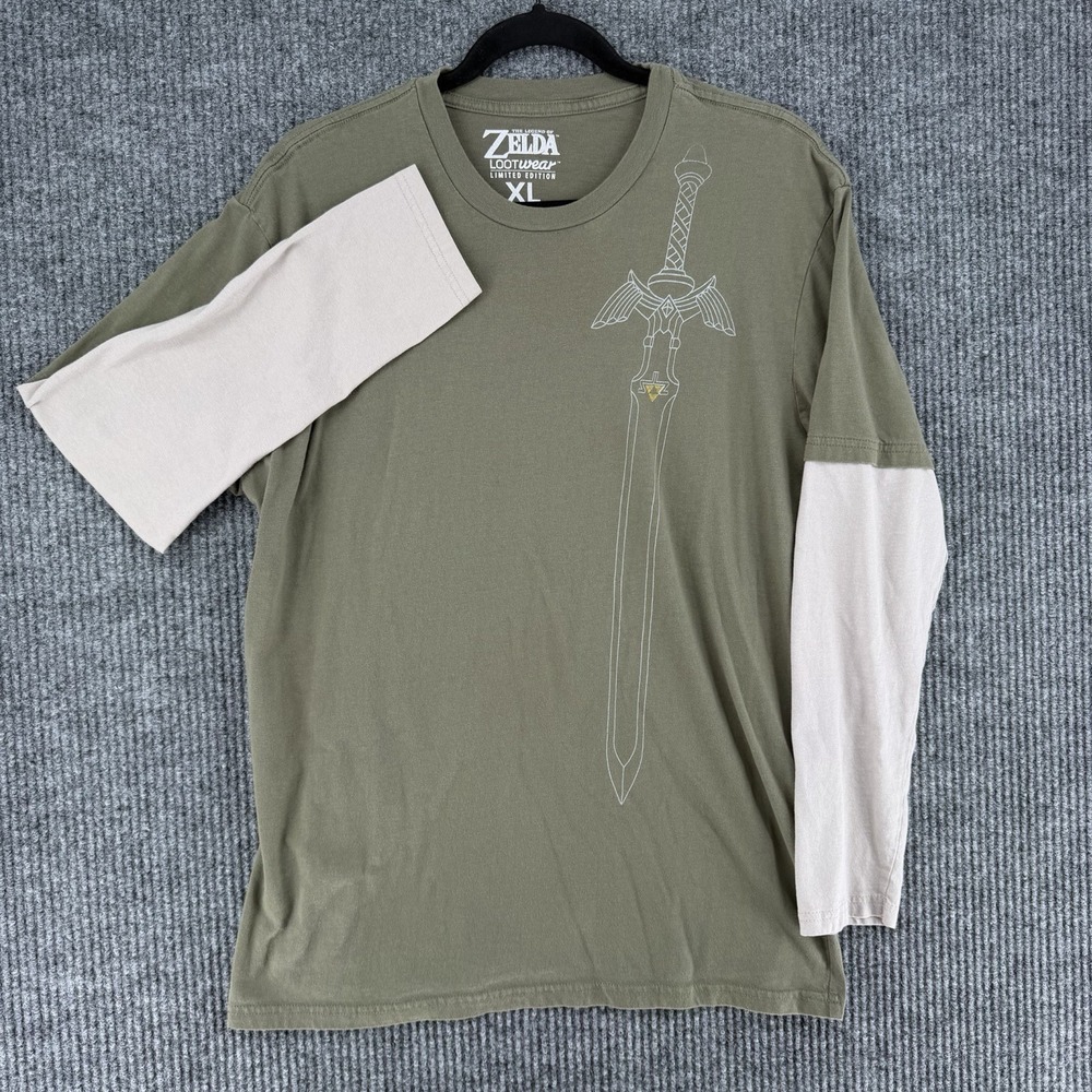 The Legend of Zelda limited edition lootwear mens XL grunge skater shirt Y2K